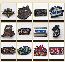 Dungeon Crawler Carl Foam Brain Pins – Blind Bag Series – You Choose – New picture