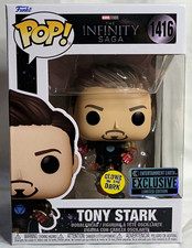 Funko Pop Vinyl: Marvel - Tony Stark (Glow) Entertainment Earth Exclusive #1416 picture