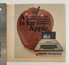 1978 Apple Computer Speakers Print Ad A For Apple Cupertino California CA picture