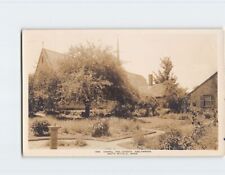 Postcard Chapel and garden Adelynrood South Byfield Massachusetts USA picture