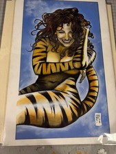 TIGRA original color art by Gene Espy picture