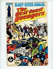 Avengers West Coast Annual #2 Comic Book 1987 VF- Marvel Comics picture