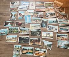 YELLOWSTONE NATIONAL PARK  42 Vintage Unused Postcards 1920/30s picture