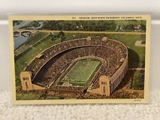 1938 Ohio State University Buckeyes Football Stadium Postcard Post Card picture