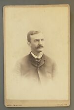 1879-84 MLB Cleveleland Blues Bill Phillips Canadian Baseball HOF Cabinet Card picture