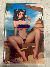 KAT FIGHT MONSTER SUMMER SPECIAL #1 PARTIAL RISQUE COVER MERC COMICS picture