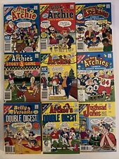 LOT OF 9 ARCHIE COMICS DIGESTS 1988 COMICS #1 NEW ARCHIES + COPPER AGE picture