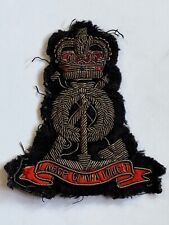 WW2 Royal Pioneer Corps Beret Cap Badge Embroidered picture