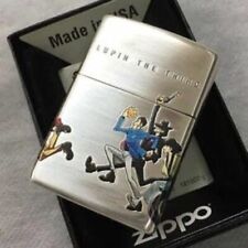 Zippo Lighter Lupin 3 The Third Chase 4 Sided Continuous Processing Silver Japan picture