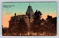 Kalkaska MI-Michigan, Kalkaska Courthouse, Antique, Souvenir Vintage Postcard picture