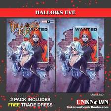 [2 PACK] **FREE TRADE DRESS** HALLOWS' EVE #1 UNKNOWN COMICS SABINE RICH EXCLUSI picture