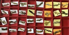 30 Vintage Airplanes Fighter Jets Enamel Pins 80's US Air Force Navy Military picture