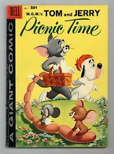 Dell Giant Tom and Jerry Picnic Time #1 VG 4.0 1958 picture