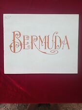 Beautiful Tourist Photo Book of Bermuda, Old Black and White Photographs  picture