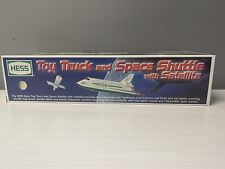 hess 1999 truck and space shuttle with satellite picture