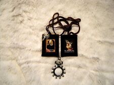 Padre Pio St. Michael The Archangel Brown Scapular 100%Wool Handmade in USA picture