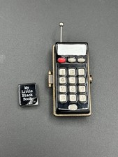 PHB Cell Phone Porcelain Hinged Trinket Box with Little Black Book Trinket picture