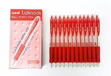 Uni Laknock SN-100 (07) 0.7mm Ballpoint Pen Red 12pcs (ship with tracking no.)   picture