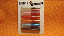 HERSHEY'S ASSORTED FLAVORED LIP GLOSSES --- 6 PACK --- NEW IN PACKAGE picture
