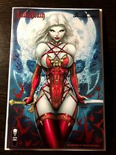 LADY DEATH SCORCHED EARTH #2 RED FOIL EDITION SIGNED BRIAN PULIDO LTD 400 NM+ picture
