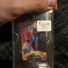 Superman 1994 SkyBox Platinum Series Complete 90 Trading Cards Man of Steel x2 picture