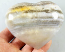 351g Amazing Ocean Jasper Quartz Crystal Agate Geode Heart Jasper Reiki Stone picture