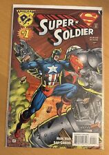 Super Soldier Comic #1 - April 1996 Amalgam Comics - Excellent Condition picture