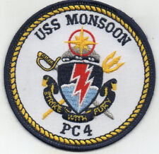 USS Monsoon PC 4 Jacket Patch U S Navy picture