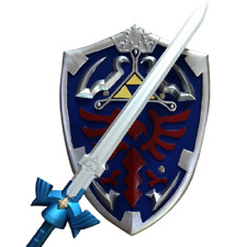 THE LEGEND OF ZELDA Full SIze Link's Hylian Shield & Master Sword Props Cosplay picture