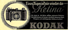 Advertisement/Advertising/Advertising 1941: ONE DAY SHE WILL BE BACK KODAK RETINA picture