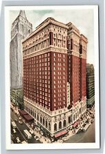 Birds-Eye Historic 1912 Hotel McAlpin Antique Vintage New York City Postcard picture