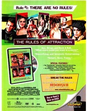 PTP109 MAGAZINE ADVERT 11X8" THE RULES OF ATTRACTION MOVIE picture