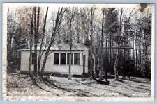 1955 RPPC CABLE WISCONSIN LAKE COTTAGES CABINS picture