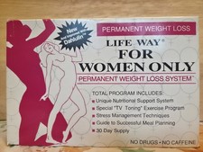 Vintage Life Way For Women Permanent Weight Loss System 1990 New Box RARE USA picture