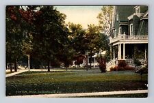 Fenton MI-Michigan, Shiawassee Ave Antique, Souvenir Vintage Postcard picture