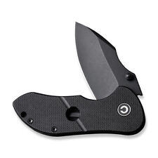 Civivi Knives Gordo Liner Lock C22018C-1 Black G-10 D2 Steel Pocket Knife picture