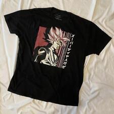 Xl/Used Short Sleeve T-Shirt Men'S Anime Dragon Ball Super Saiyan Rose picture