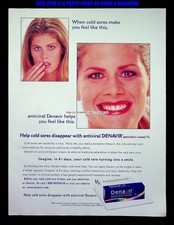 Denavir Cold Sore Antiviral Medicine 2001 Trade Print Magazine Ad Poster ADVERT picture