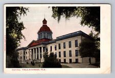 Tallahassee FL-Florida, Capitol Building, Antique Vintage Souvenir Postcard picture