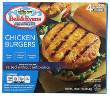 , Frozen Chicken Burger Patties (Raised without Antibiotics), 16 oz picture