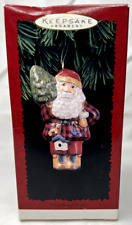 Hallmark Keepsake Christmas Ornament Tree Decor Woodland Santa FAST Shipping picture