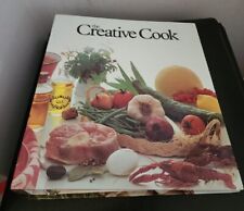 The Creative Cook binder with different peoples one of a kind recipes picture
