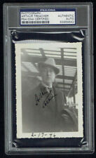 Arthur Treacher signed autograph 3x4.5 Vintage 1940's Snapshot Photo PSA Slabbed picture