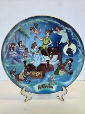 Bradford Exchange Flies To Neverland Disney Peter Pan Musical Plate  picture