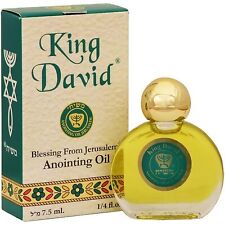 10 x King David Anointing Oil 7.5 ml - 1/4oz From The Holyland Jerusalem picture