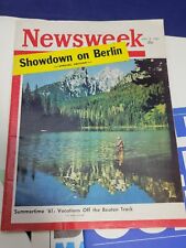 Newsweek July 3, 1961 & United States Mission Berlin - USA Delegation - 1983  picture
