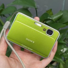 Green SONY Cyber-shot DSC-T2 8.1MP Vintage Digital Camera Green English picture