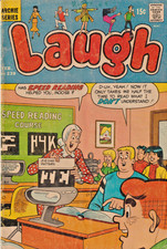 LAUGH #239 SPEED READING COVER ARCHIE 1971 picture