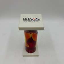 HEALTH EDCO OCCLUDED ARTERY CHOLESTEROL MODEL - LESCOL PHARMA VINTAGE DESK DECOR picture