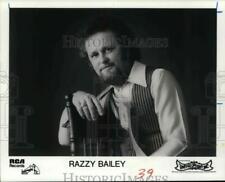 1982 Press Photo Razzy Bailey, Country/Pop Music - hcp20954 picture
